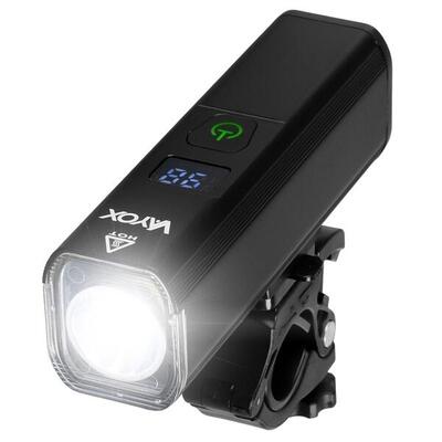 Luce anteriore per bici Vayox VA0071 1300 lm. ricaricabile. LCD. powerbank