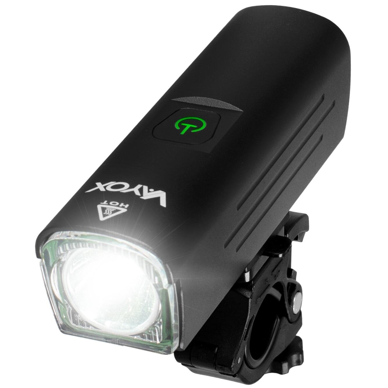 VAYOX Cyklistické přední světlo VA0046 1300lm akumulátorové