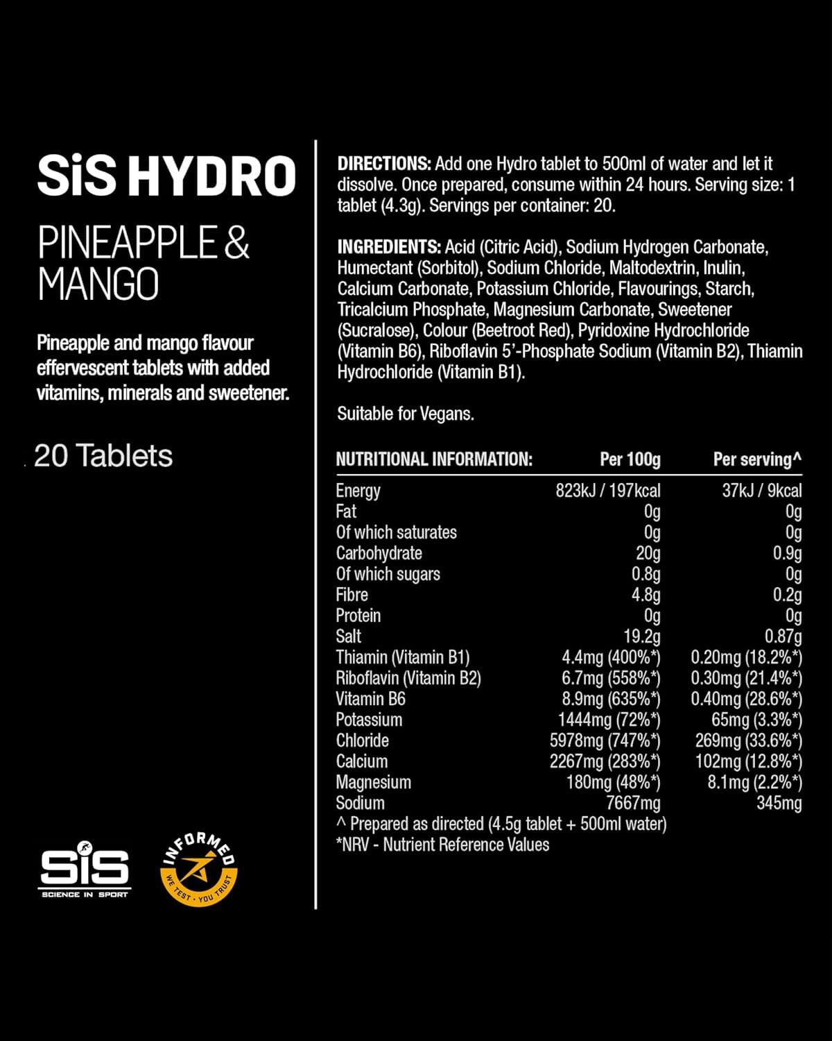 Isotonisches Getränk Science in Sport Go Hydro 6/7