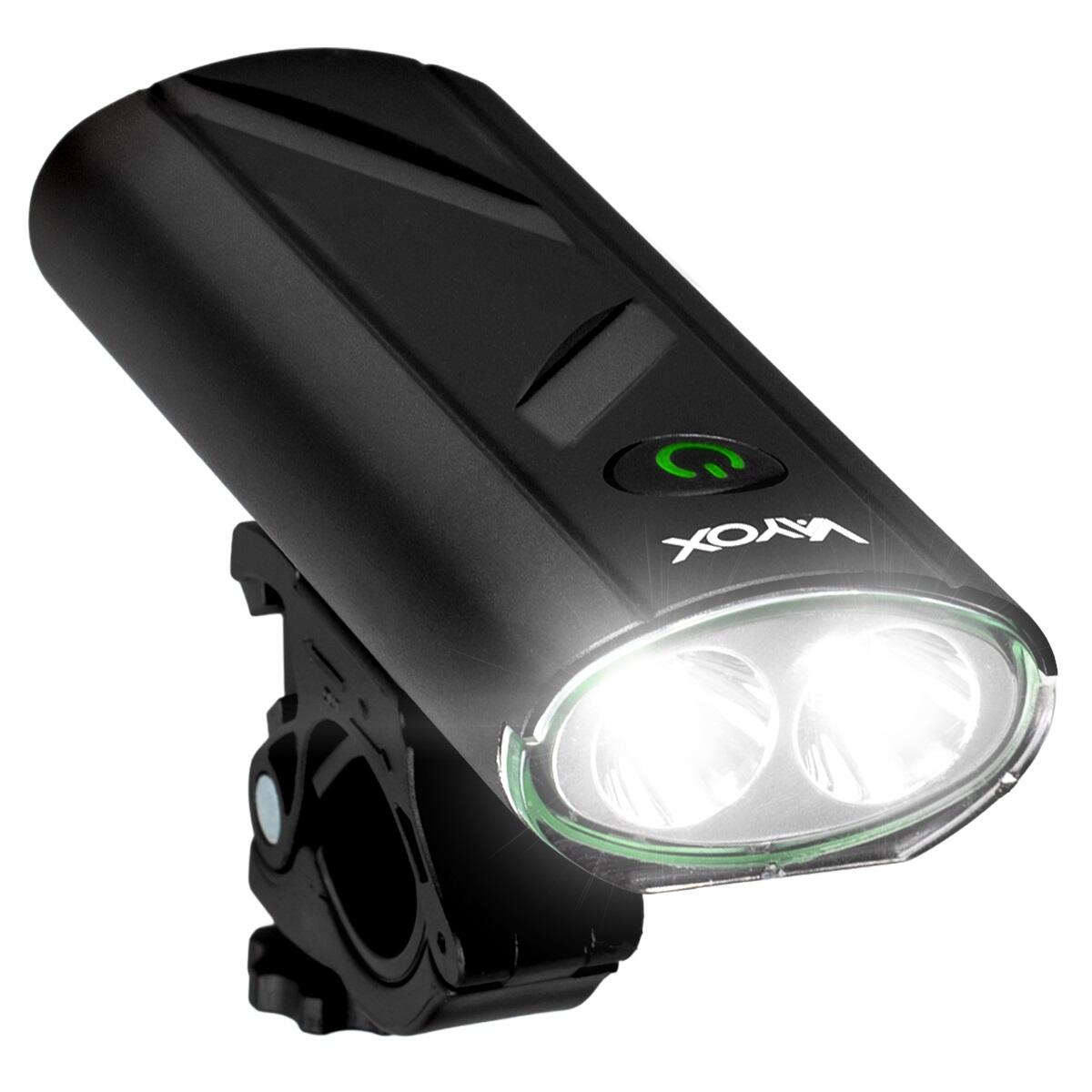 VAYOX Cyklistické přední světlo VA0111 260lm akumulátorové