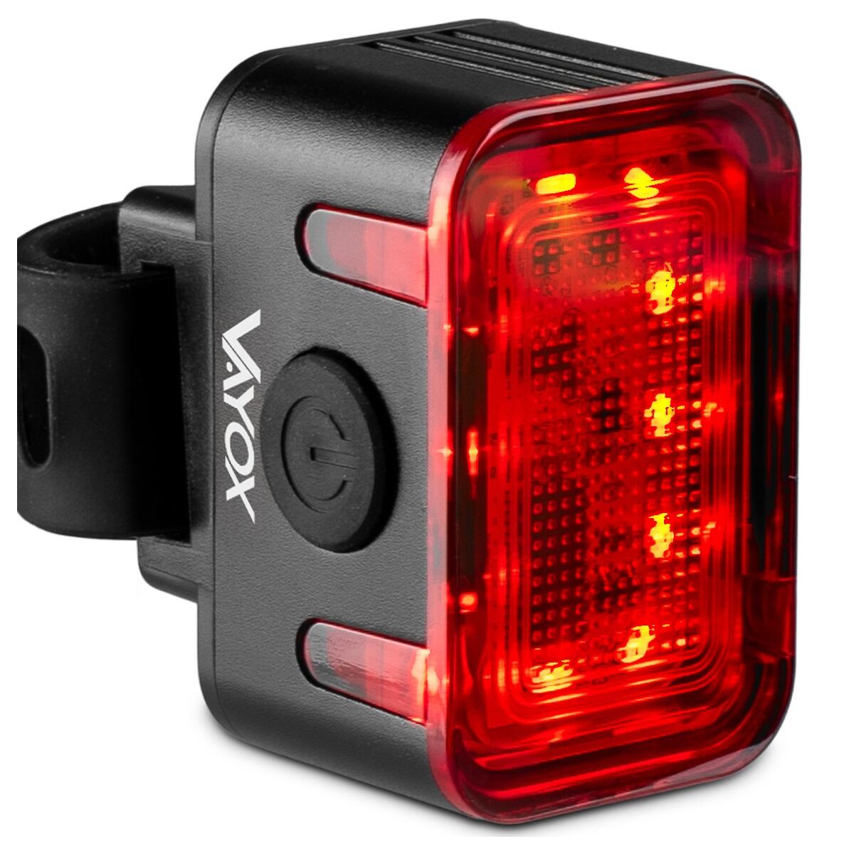 VAYOX Luz traseira para bicicleta Vayox VA0152 300lm luz vermelha USB-C