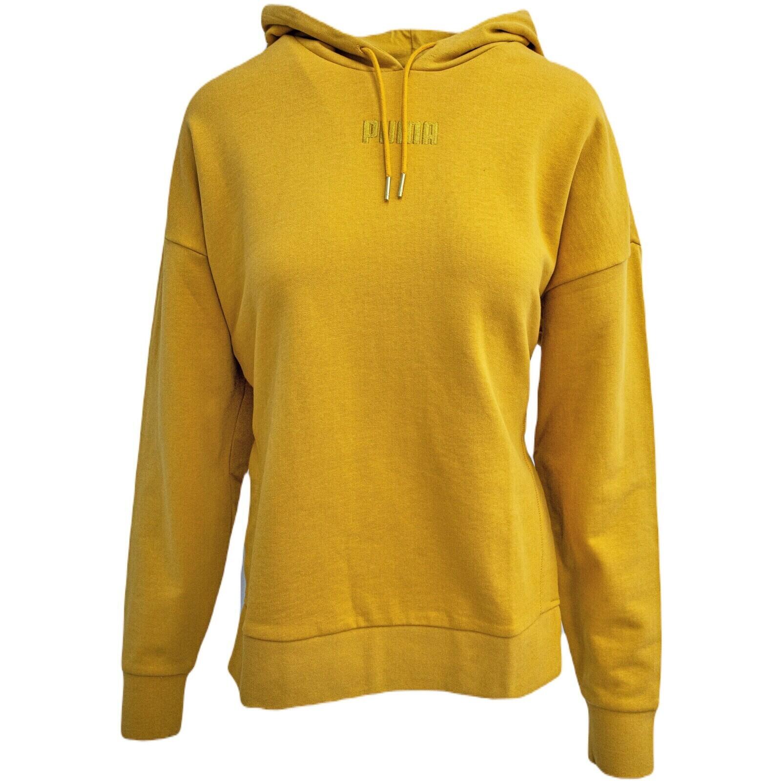 Capuche Puma HER Hoodie TR, Jaune, Femmes 3/5