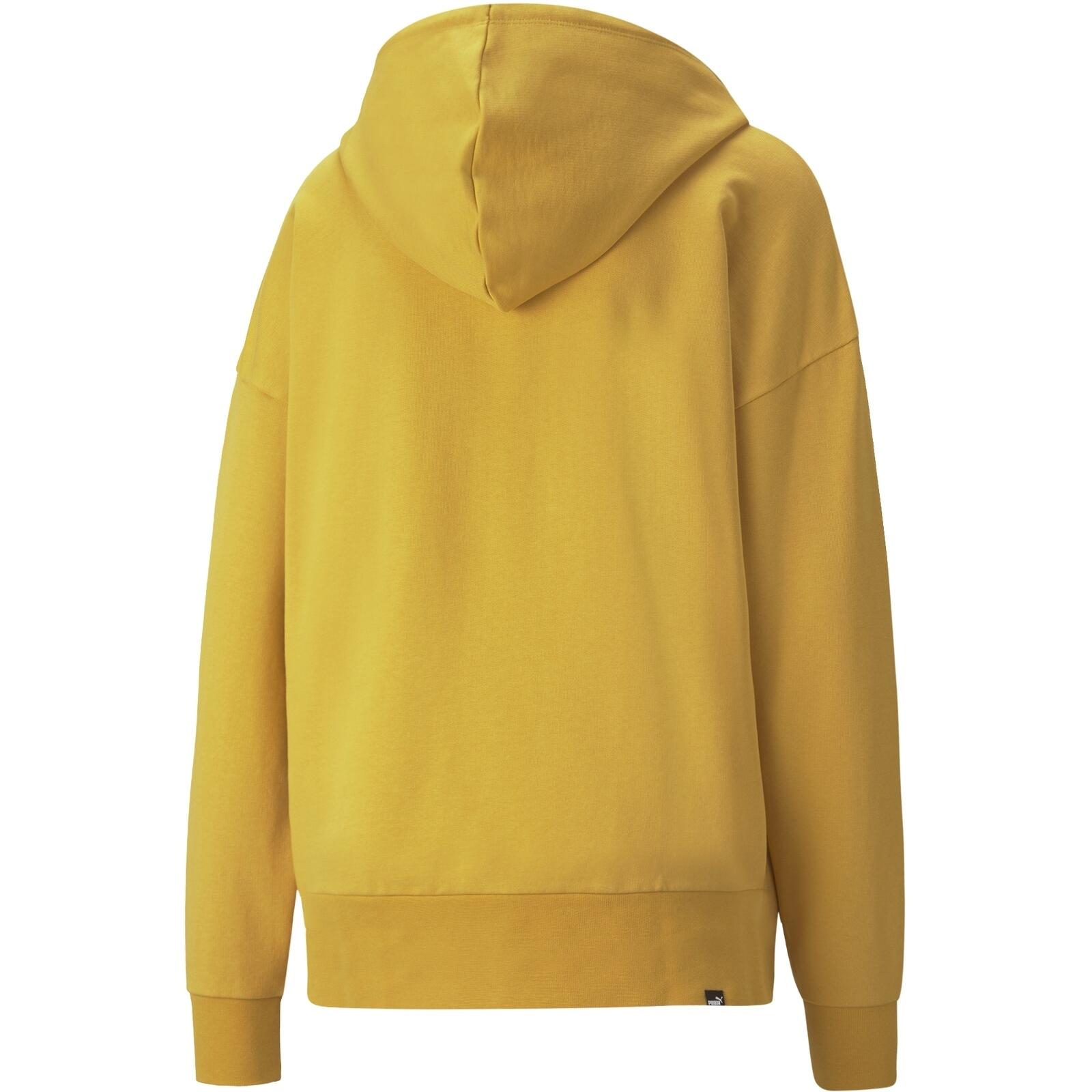 Capuche Puma HER Hoodie TR, Jaune, Femmes 2/5