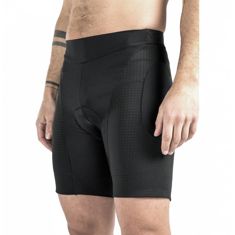 Sous-short de protection avec peau Bluegrass Aura Noir Unisexe 3/4