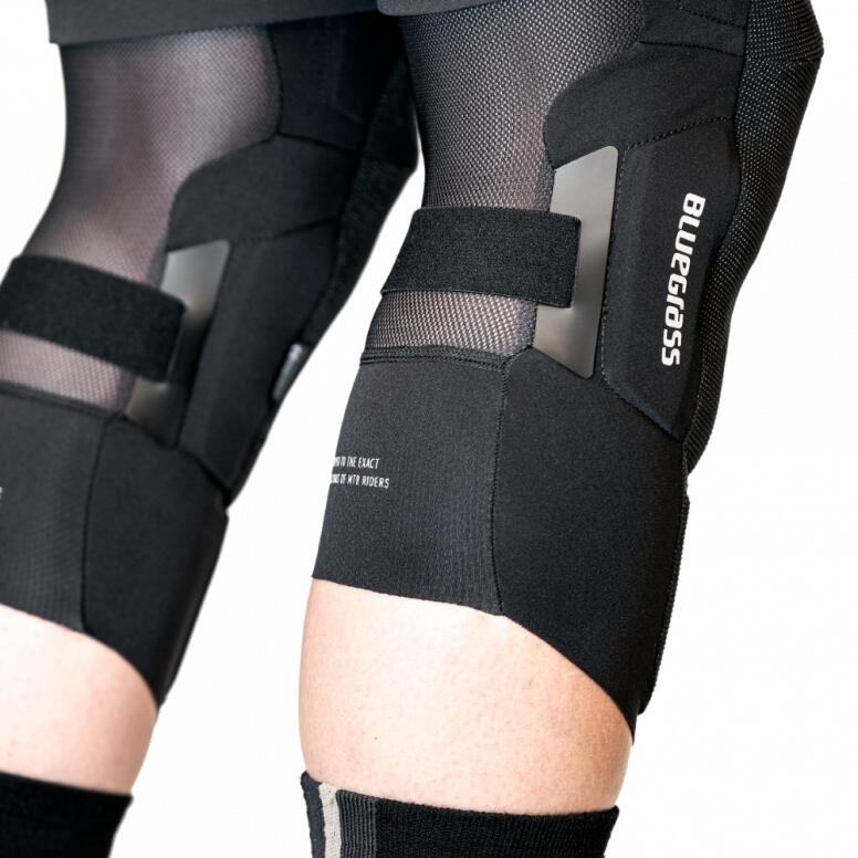 Bluegrass Aura Core Knee Pads Black 3/4