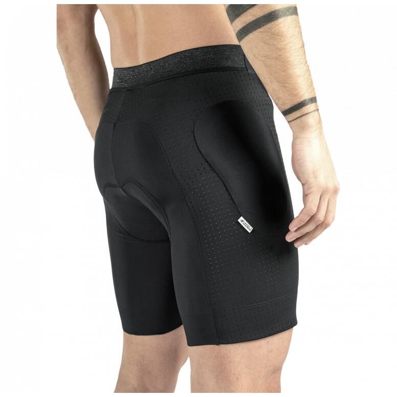 Sous-short de protection avec peau Bluegrass Aura Noir Unisexe 5/7