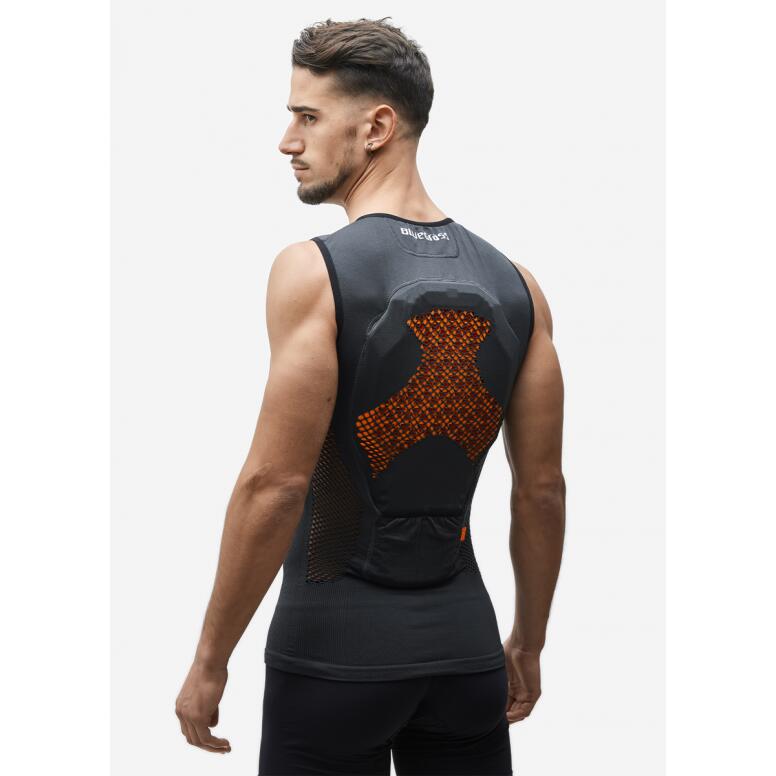 Camada de base protetora preta Bluegrass Seamless Lite B&S D3O 4/5