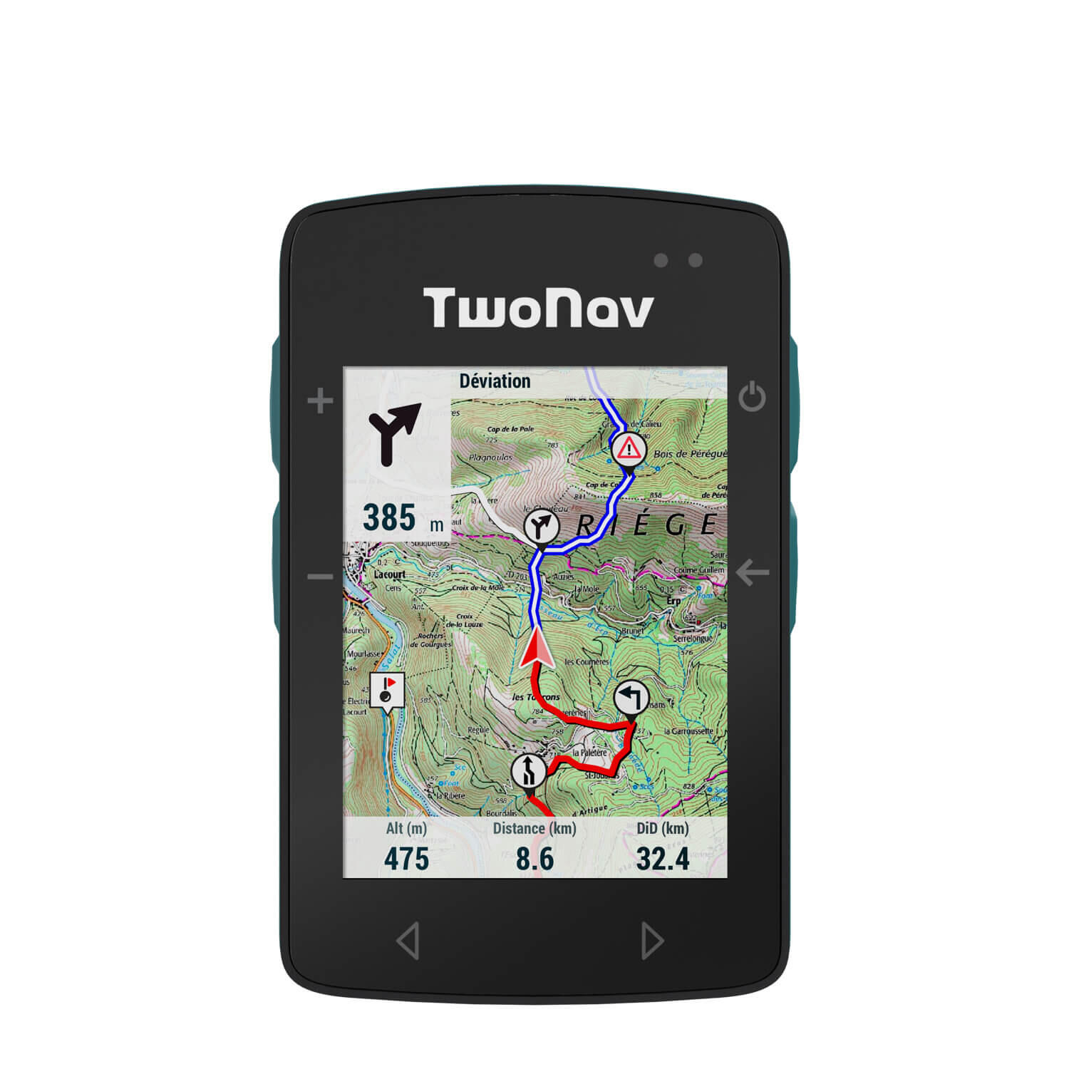 Twonav - Gps Roc (32 Gb) Twonav - Compteur Gps Vélo - Bleu|noir - No Size - Decathlon