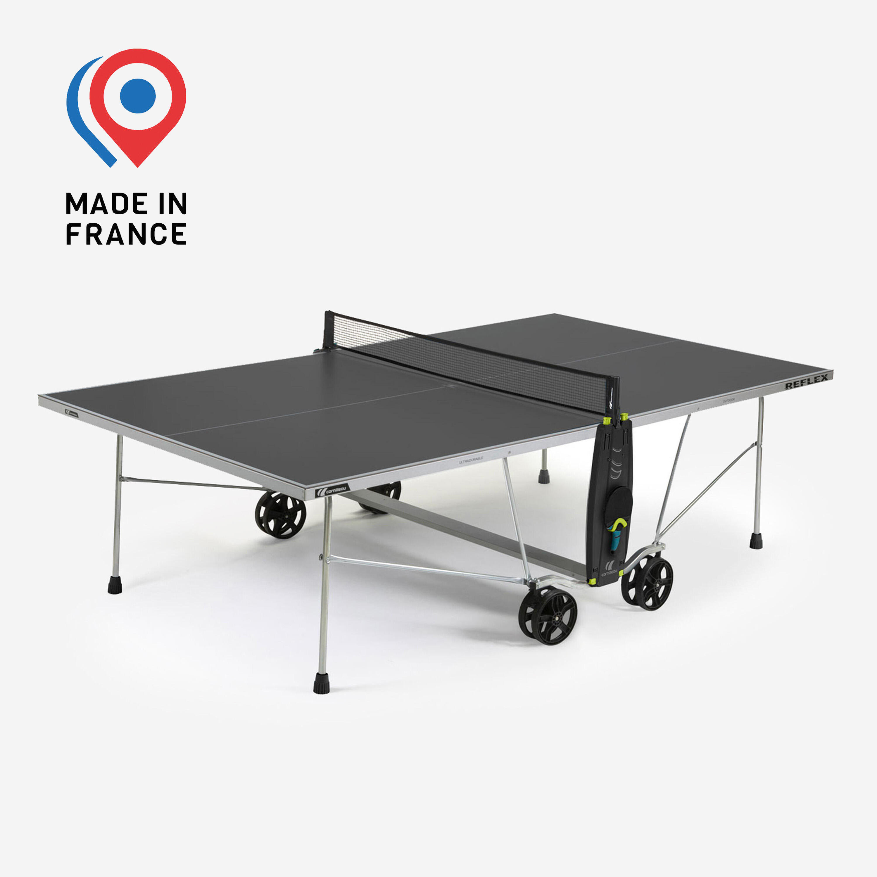 Tweedehands Outdoor tafeltennistafel Reflex grijs 2/5