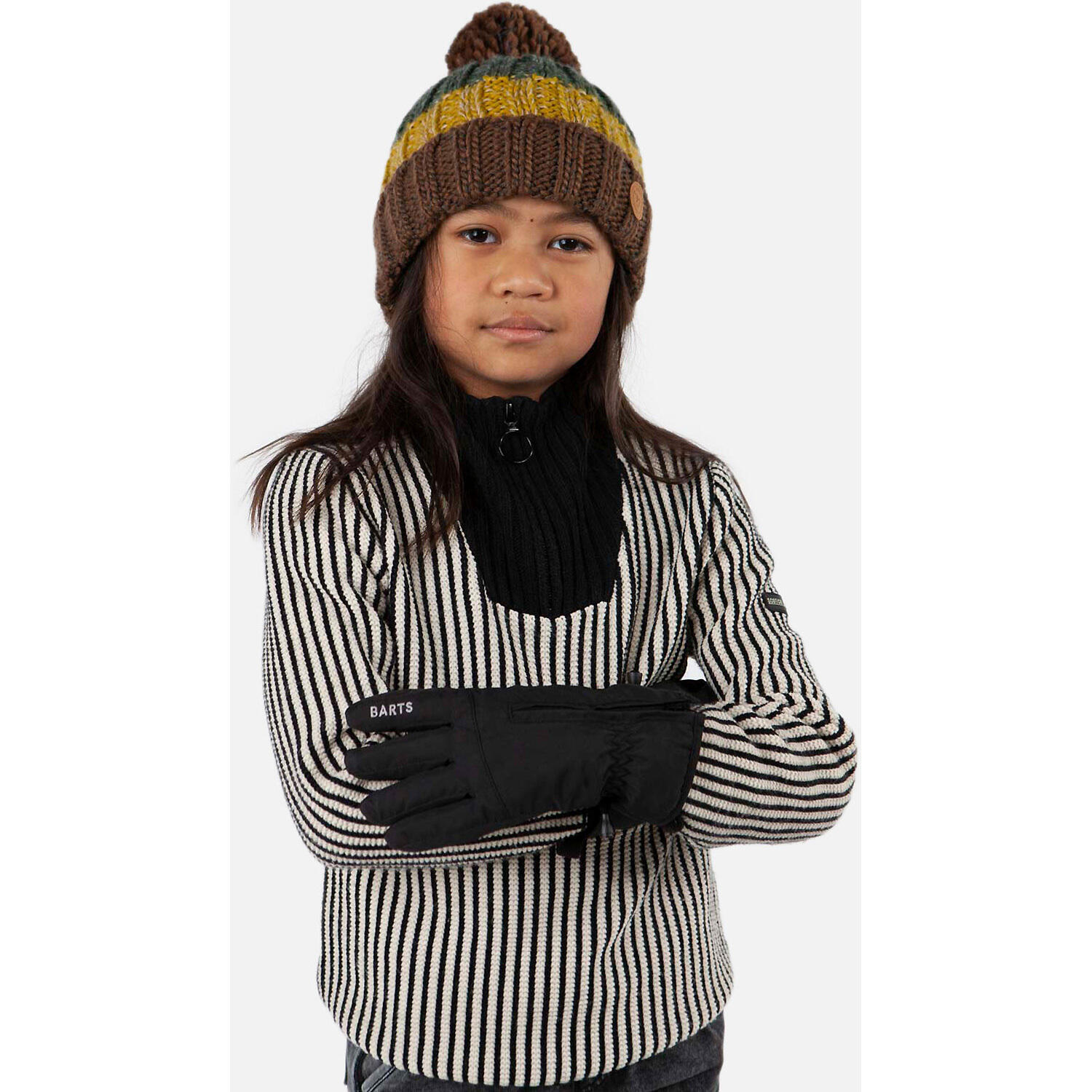 Kinderski handschoenen met rits Barts 2/3