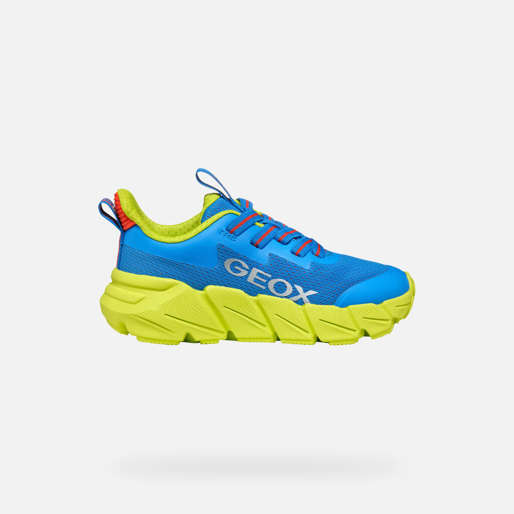 Zapatillas niño Geox J Flexyper Fast Boy Azul 2/7