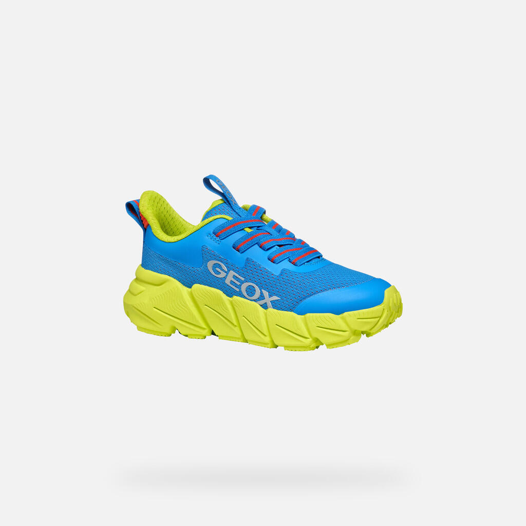Zapatillas niño Geox J Flexyper Fast Boy Azul 4/7