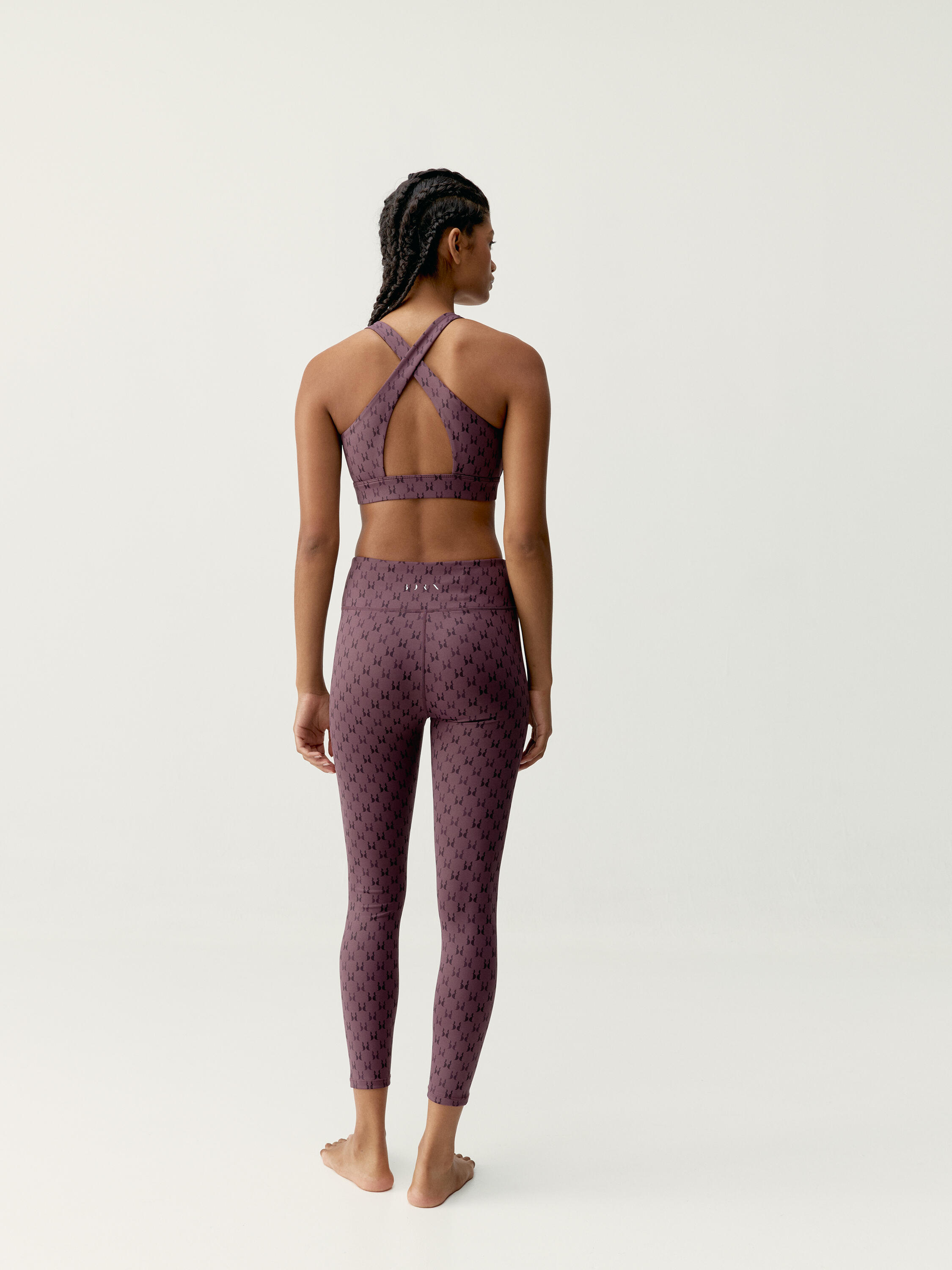 Brassière de Sport Performance Fixation Moyenne MONOGRAM 5/6