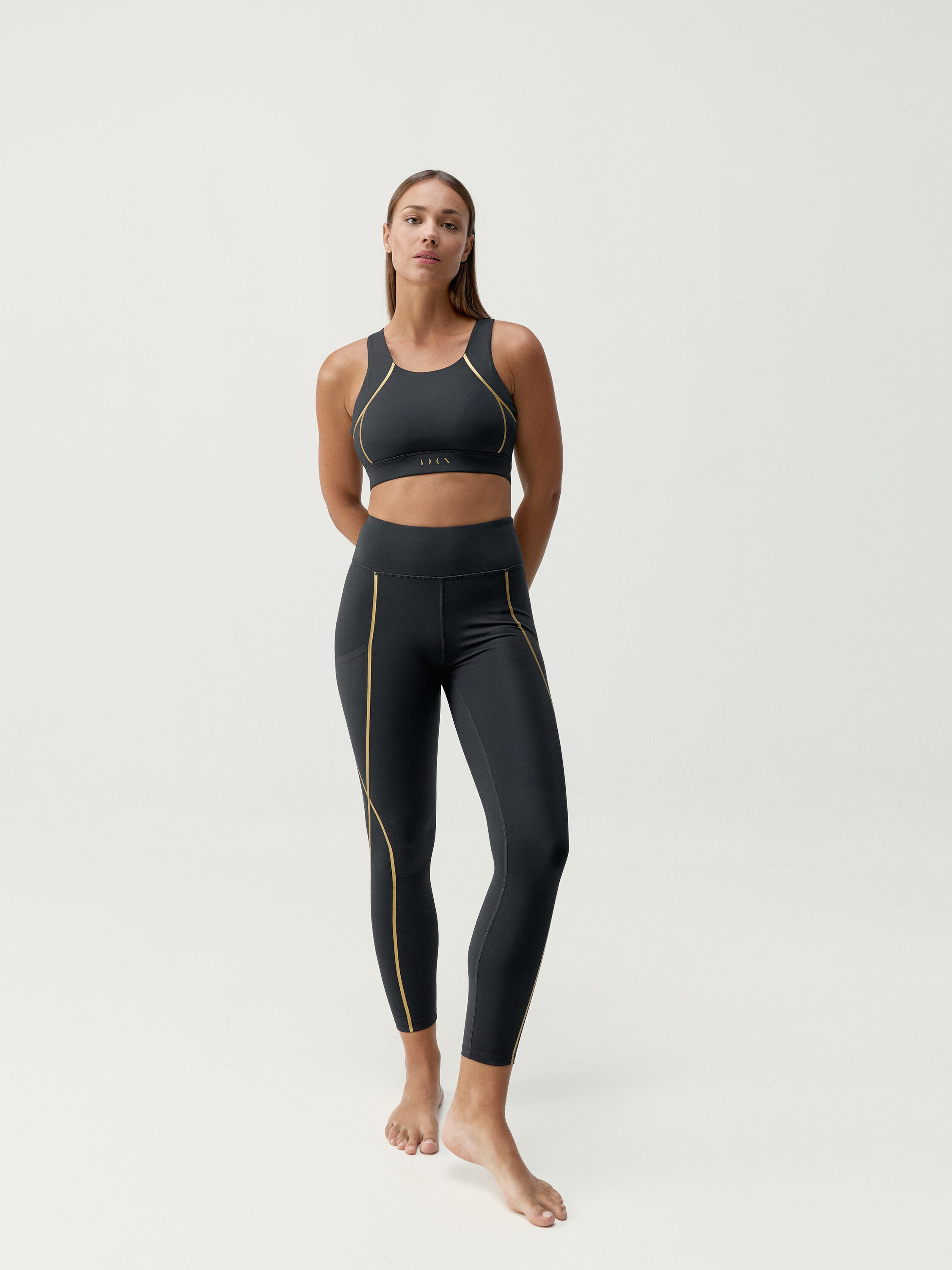 Leggings sportivi da donna Gold Performance 7/8 4/6