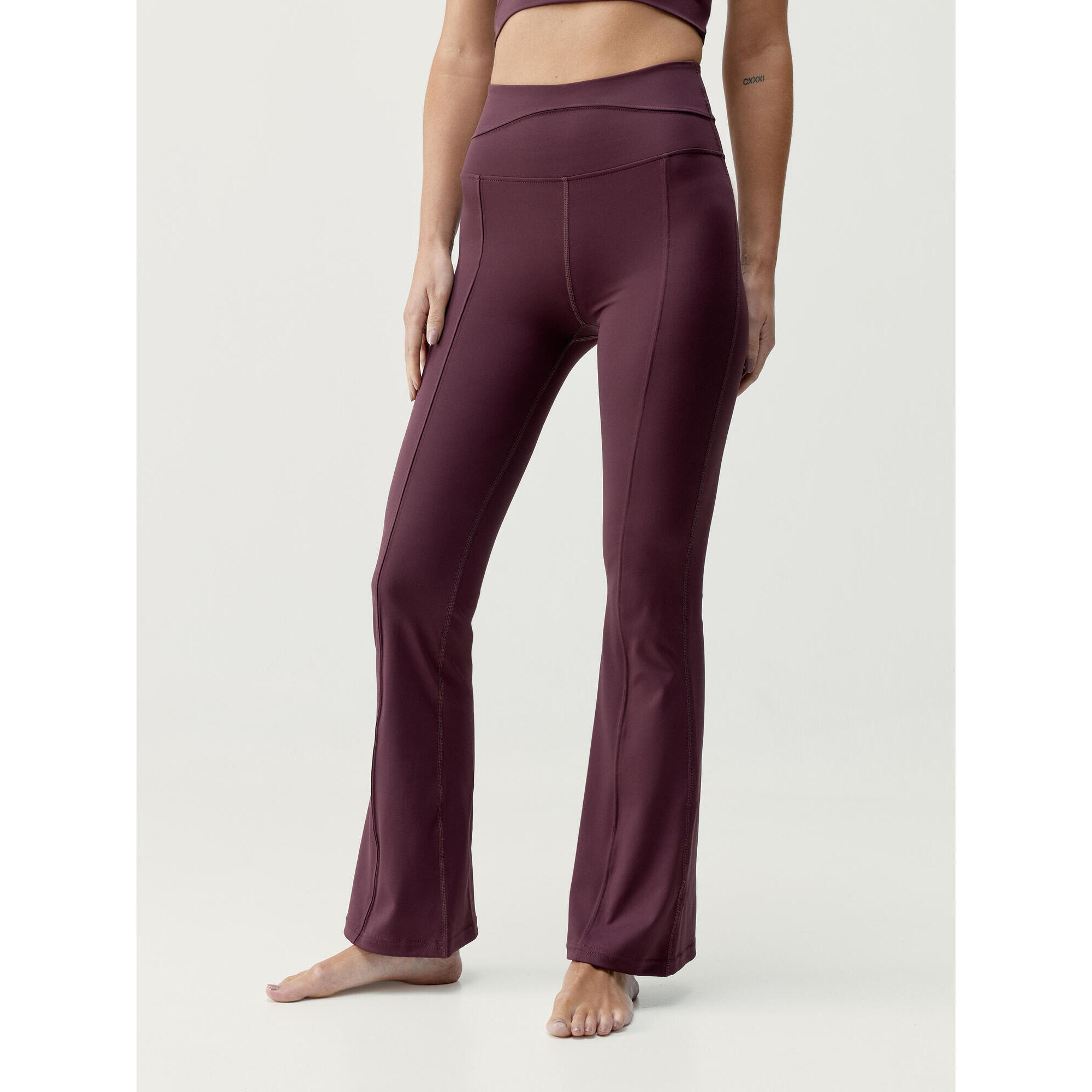 Born Living Yoga - Legging De Sport Pour Femme Saori Born Living Yoga - Legging - Rouge - Decathlon