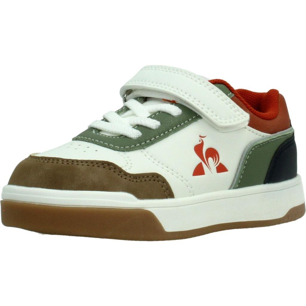 Baskets Le Coq Sportif Modèle Lcs Court Breaker Couleur Blanc 1/5