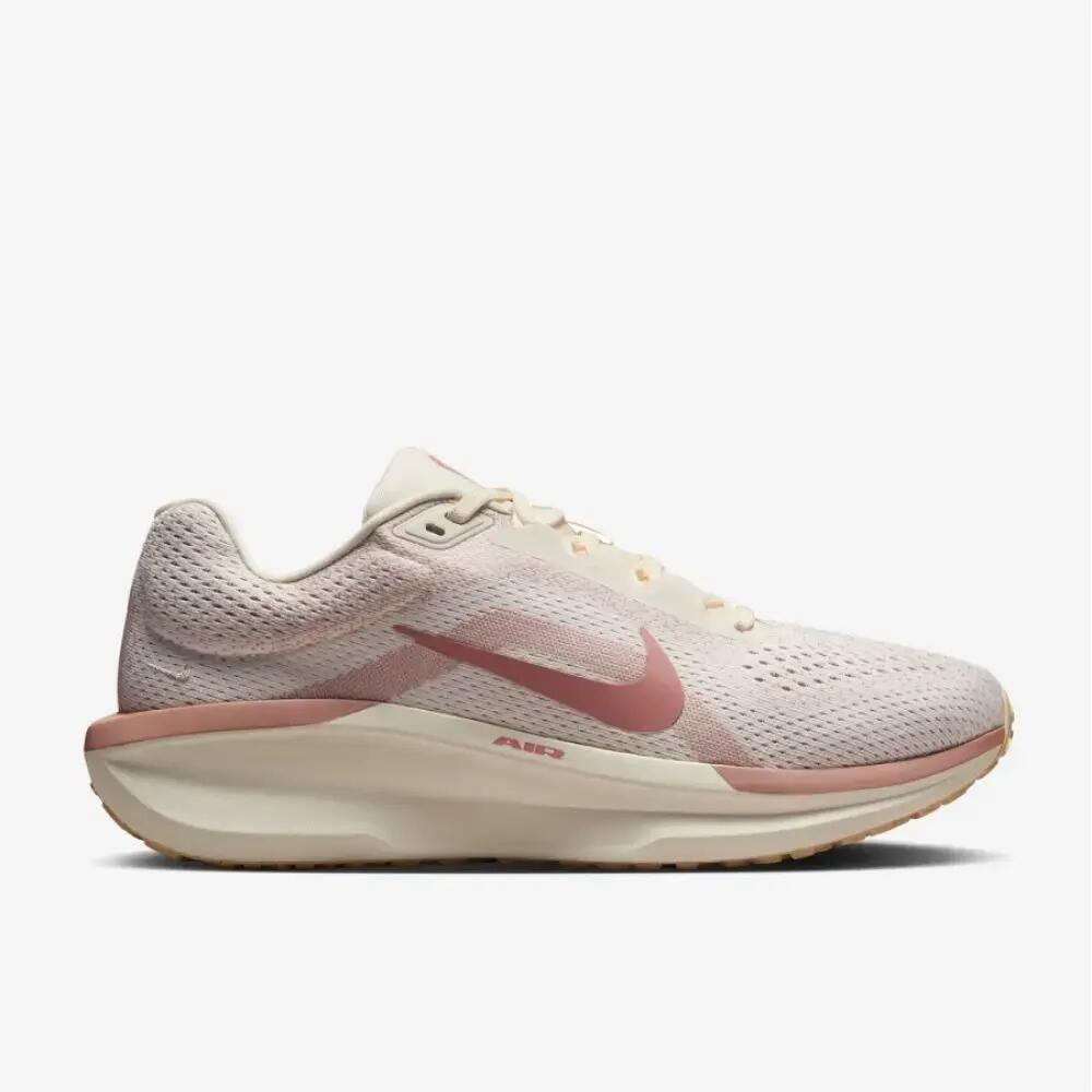 Nike Winflo 11 Trainers Light Beige/Metallic Rose Gold