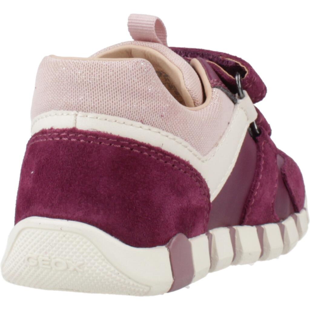 Baskets Geox Modèle B Iupidoo Girl Couleur Rose 3/5