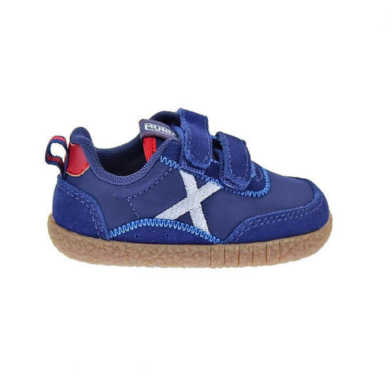 Zapatillas MUNICH Baby Koda 19 Barefoot Azul Niños
