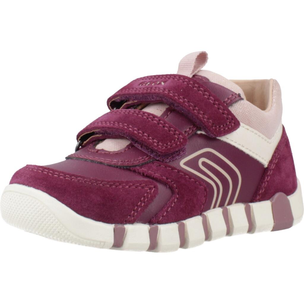 Baskets Geox Modèle B Iupidoo Girl Couleur Rose 1/5