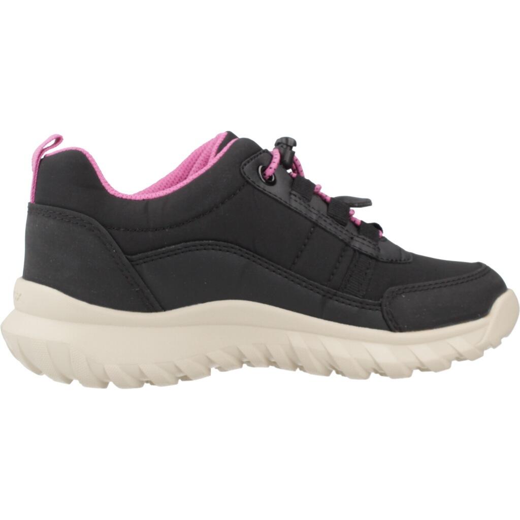 Baskets Geox Modèle J Simbyos Girl B Abx Couleur Noir 4/5
