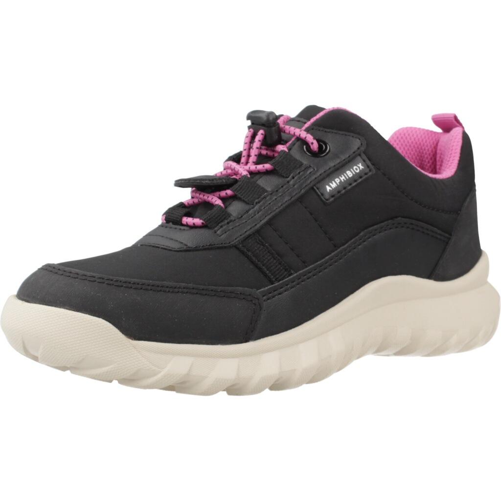 Baskets Geox Modèle J Simbyos Girl B Abx Couleur Noir 1/5