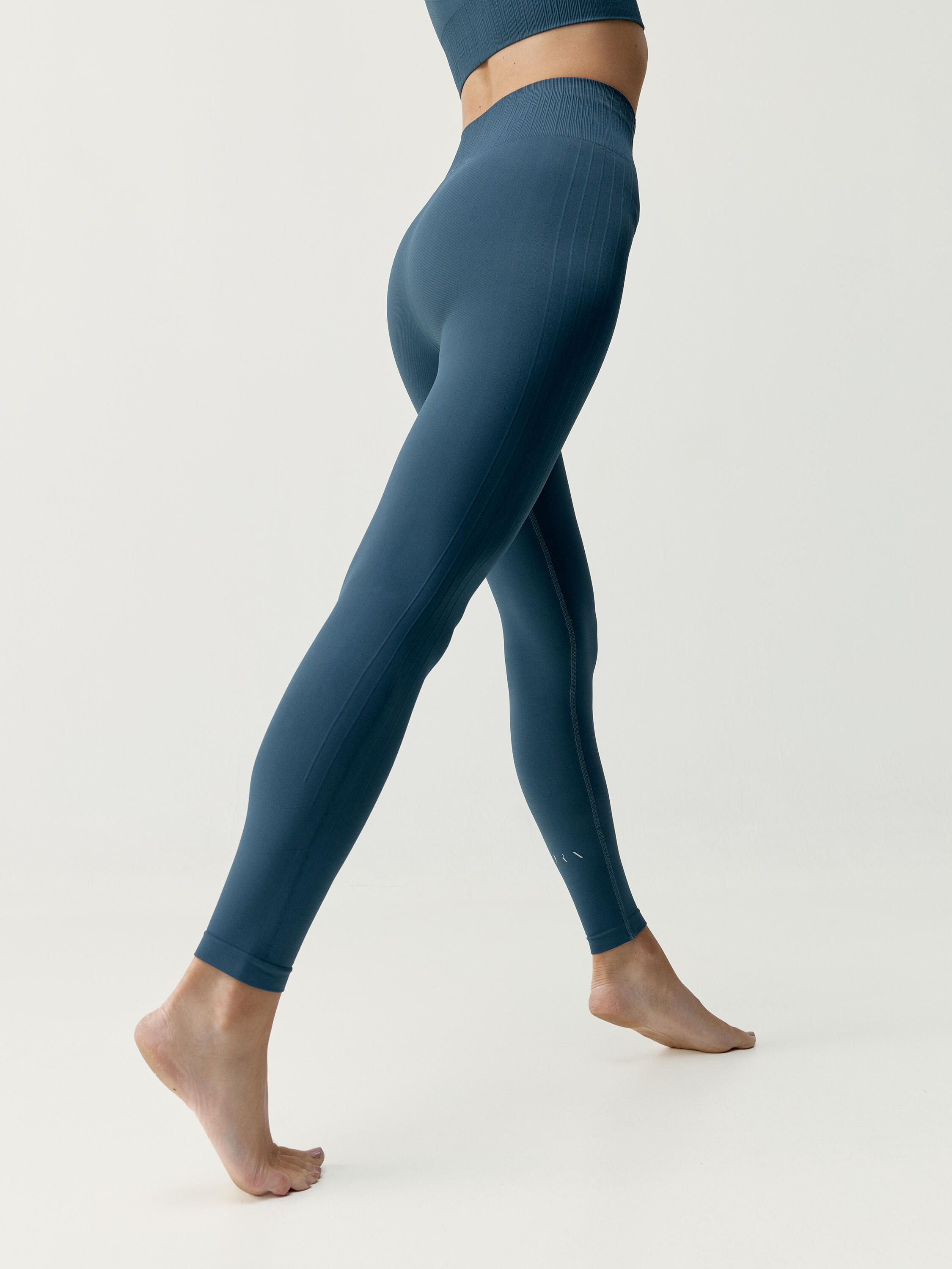 Legging de sport femme Nawal longueur longue taille haute 2/5