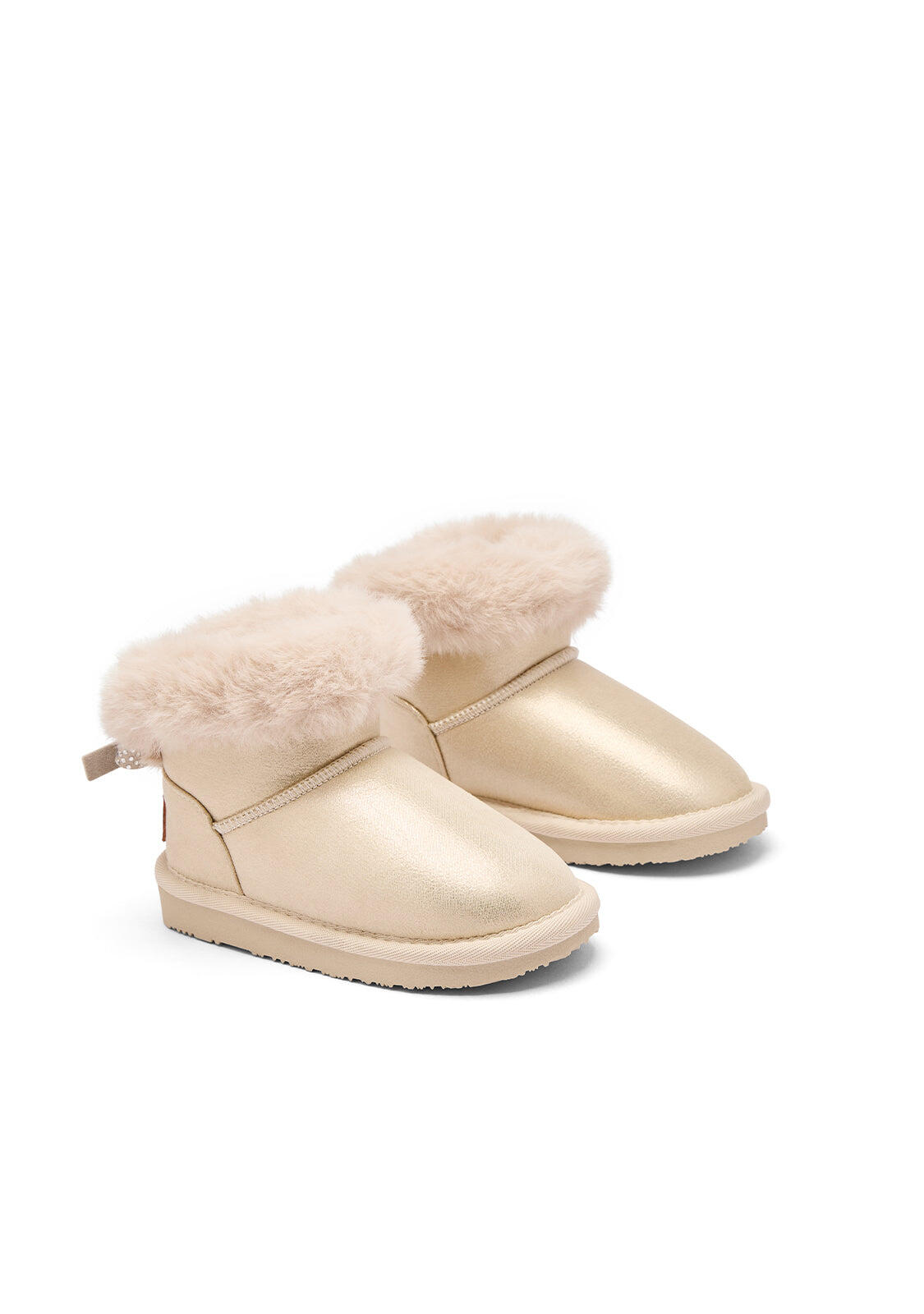 Botas de Niña Estilo Australianas con Cinturón de Pelo 2/4