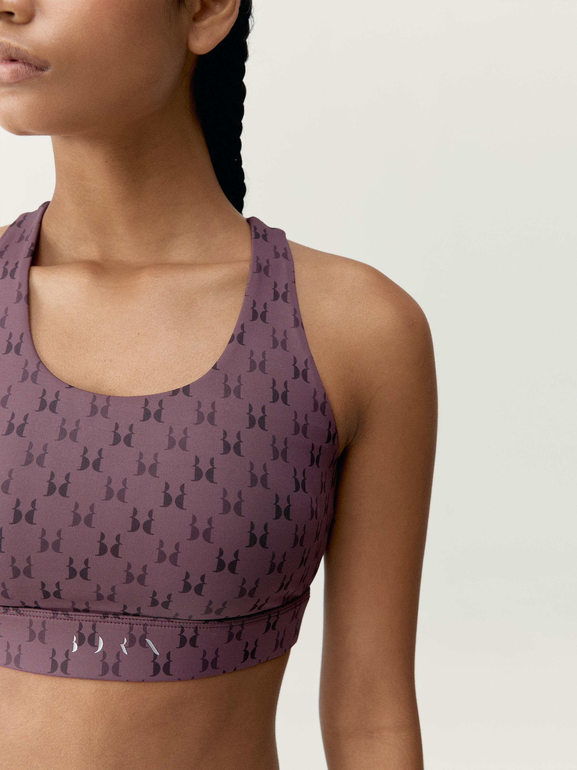 Brassière de Sport Performance Fixation Moyenne MONOGRAM 3/6