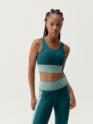 Top sportivo da donna reversibile Maiko Sostegno Medio Performance
