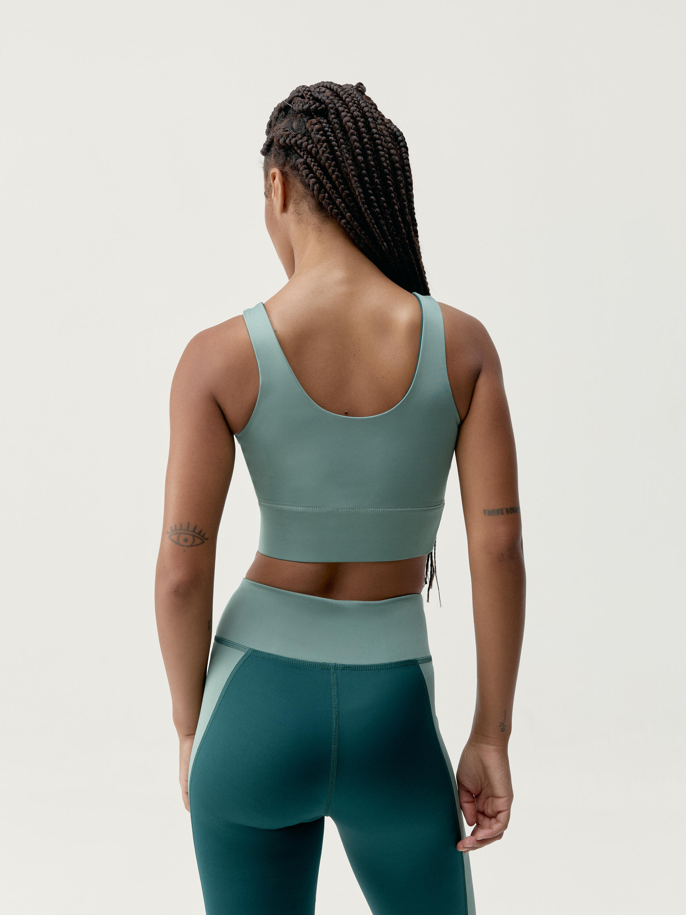 Top sportivo da donna reversibile Maiko Sostegno Medio Performance 4/7