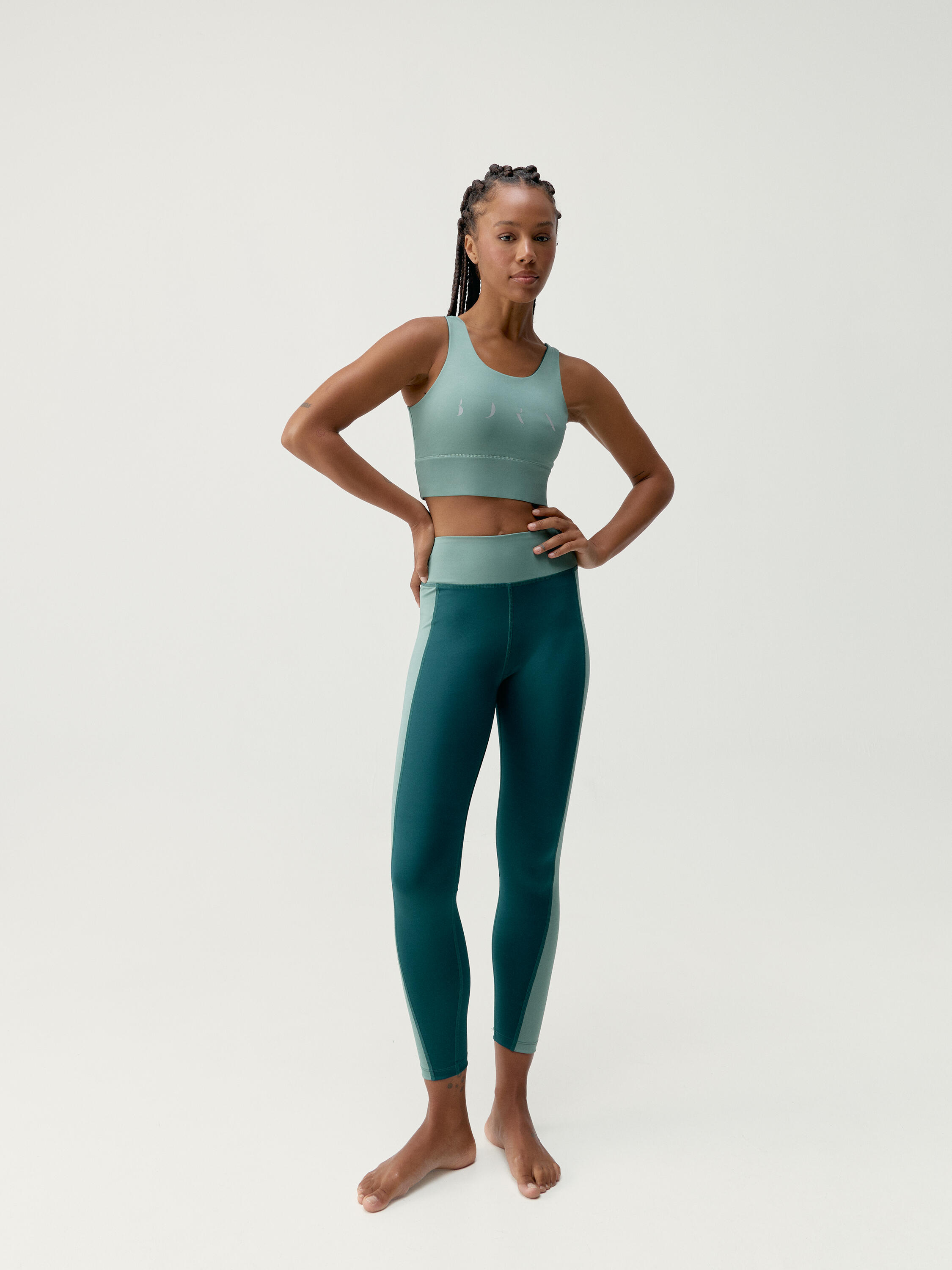 Top sportivo da donna reversibile Maiko Sostegno Medio Performance 6/7