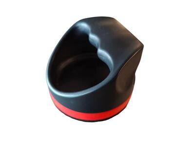 Airhockey pusher pro w/rubber ring 105mm, horecakwaliteit