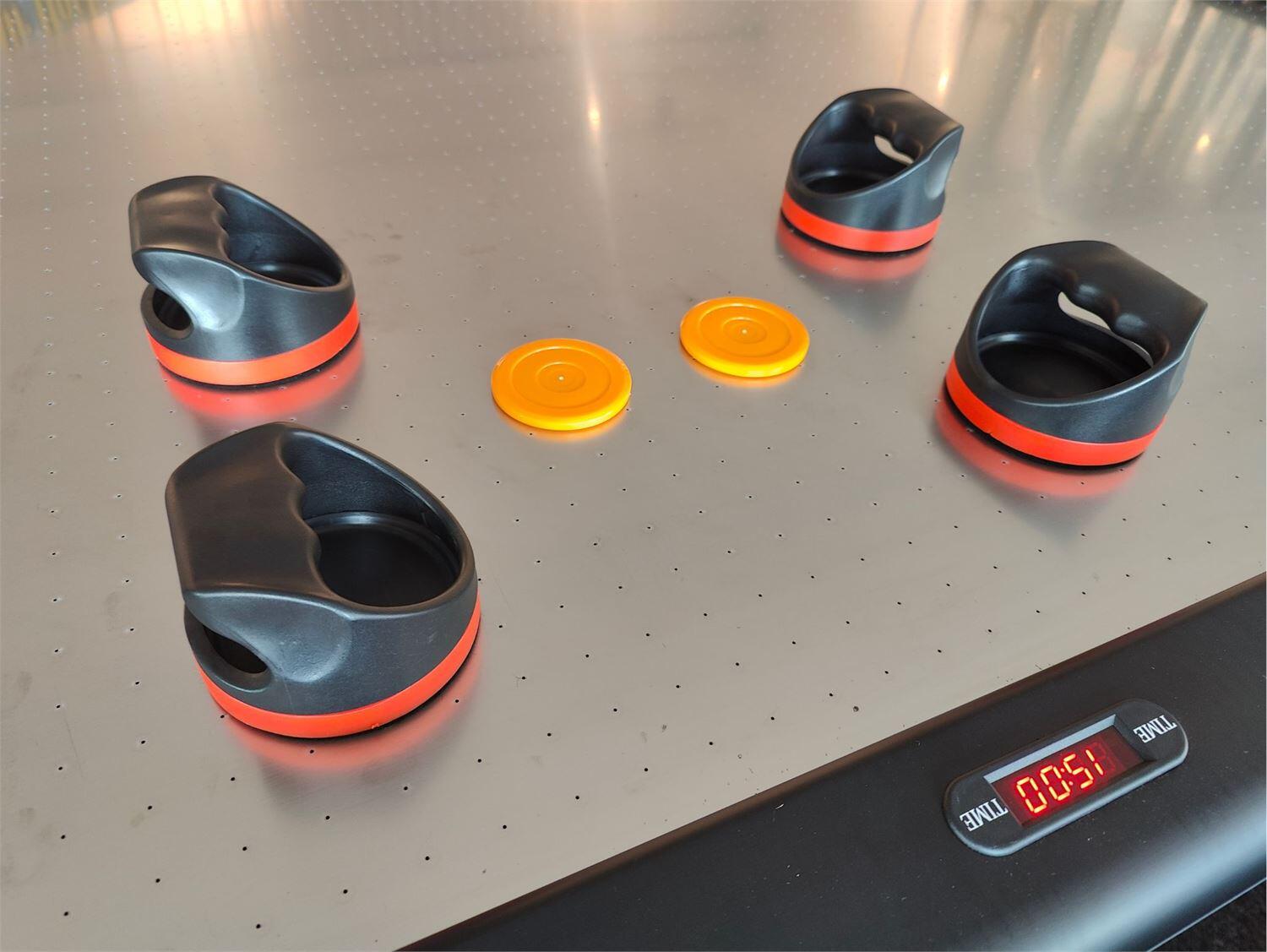 airhockey pusher Pro w/rubber ring 105mm, horecakwaliteit 3/3