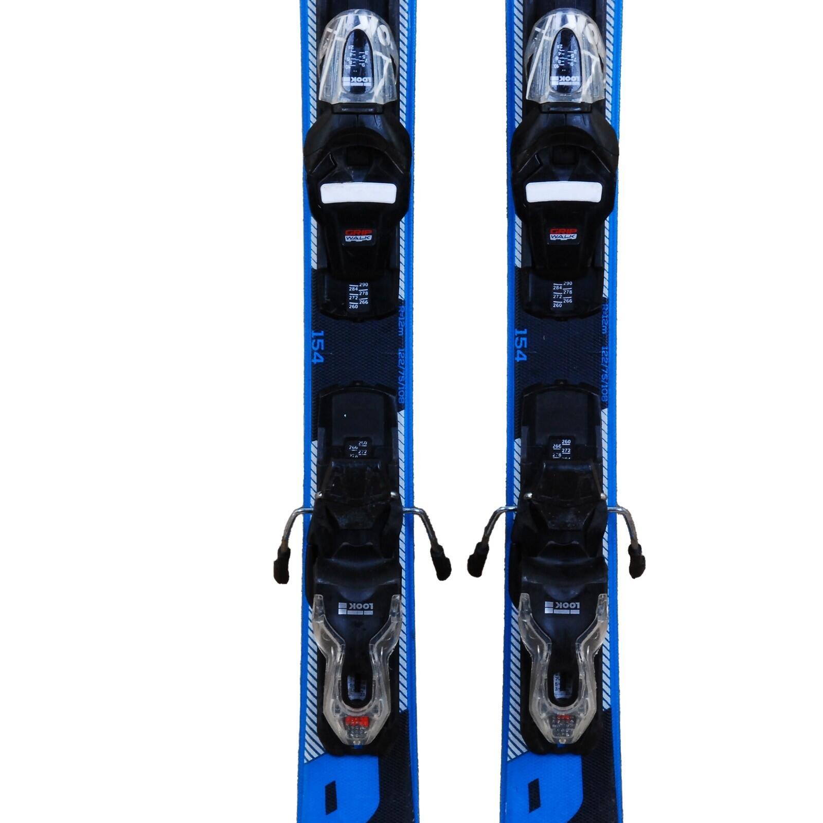RECONDITIONNE - Ski Rossignol React 2 + Fixations 3/4
