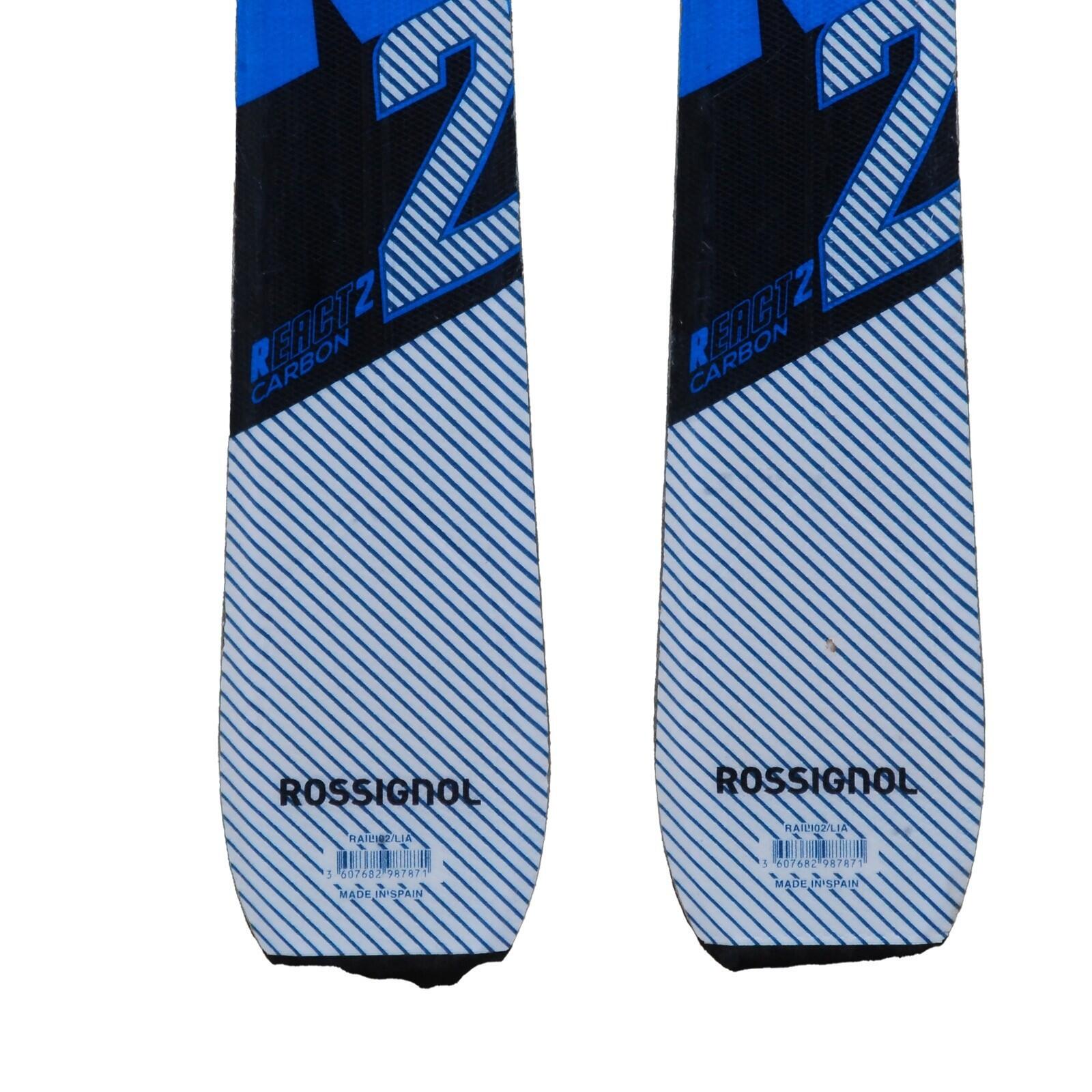 RECONDITIONNE - Ski Rossignol React 2 + Fixations 4/4