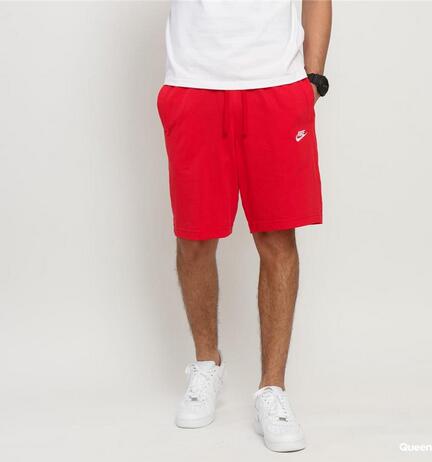 NIKE SPORTSWEAR CLUB FLEECE MEN'S SHORTS BV2772-658 RED
