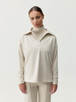 Damen T-Shirt Lua Polo Born Living Yoga
