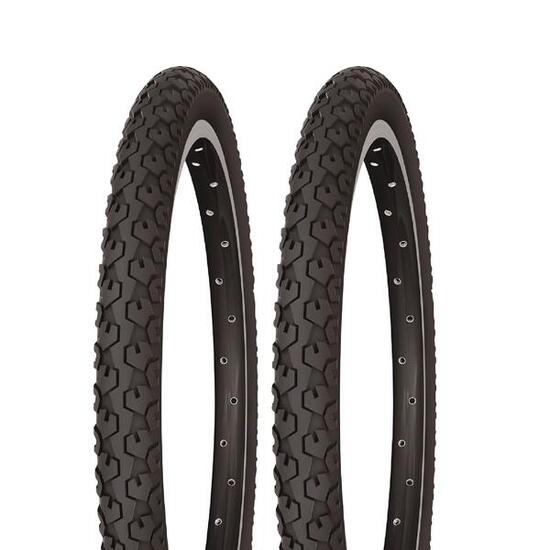 Lot de deux Pneus VTT COUNTRY'J GW Junior 16" Noir Tringles rigides Access Line