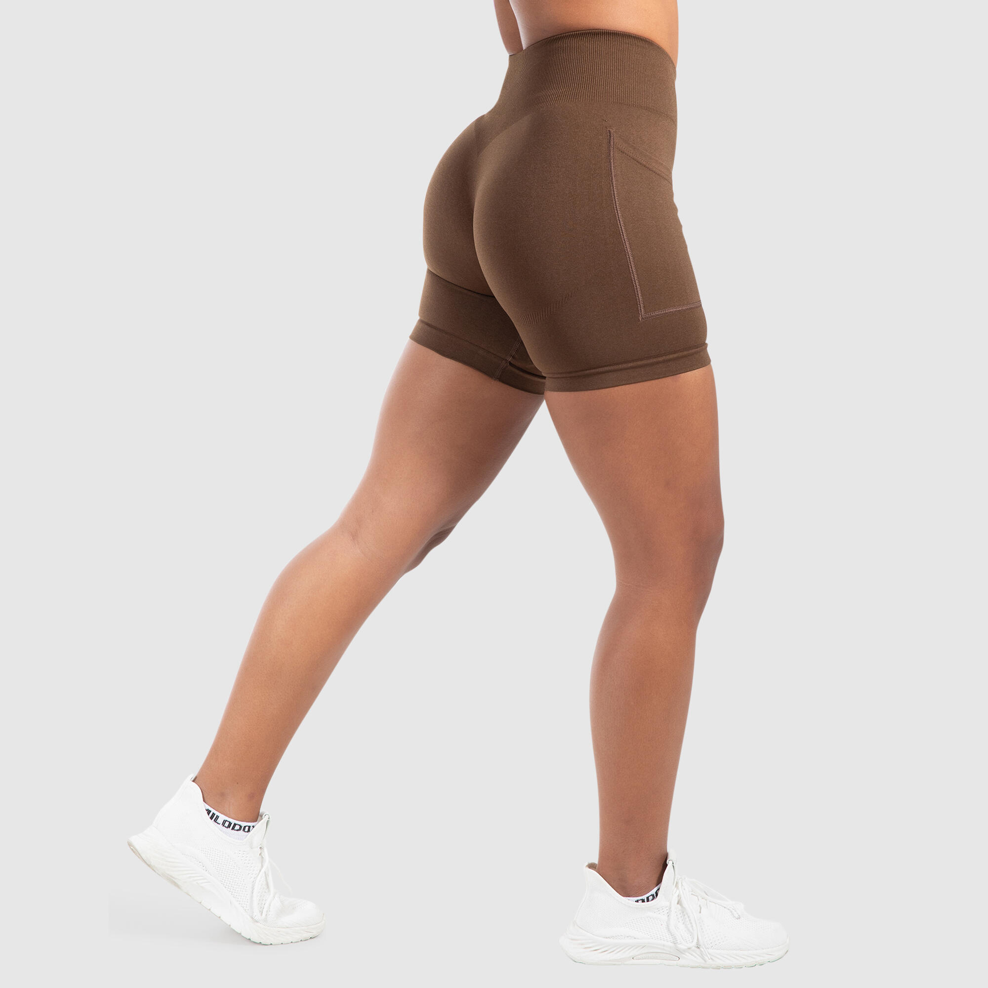 Damen Short Leggings Temmy Braun 2/5
