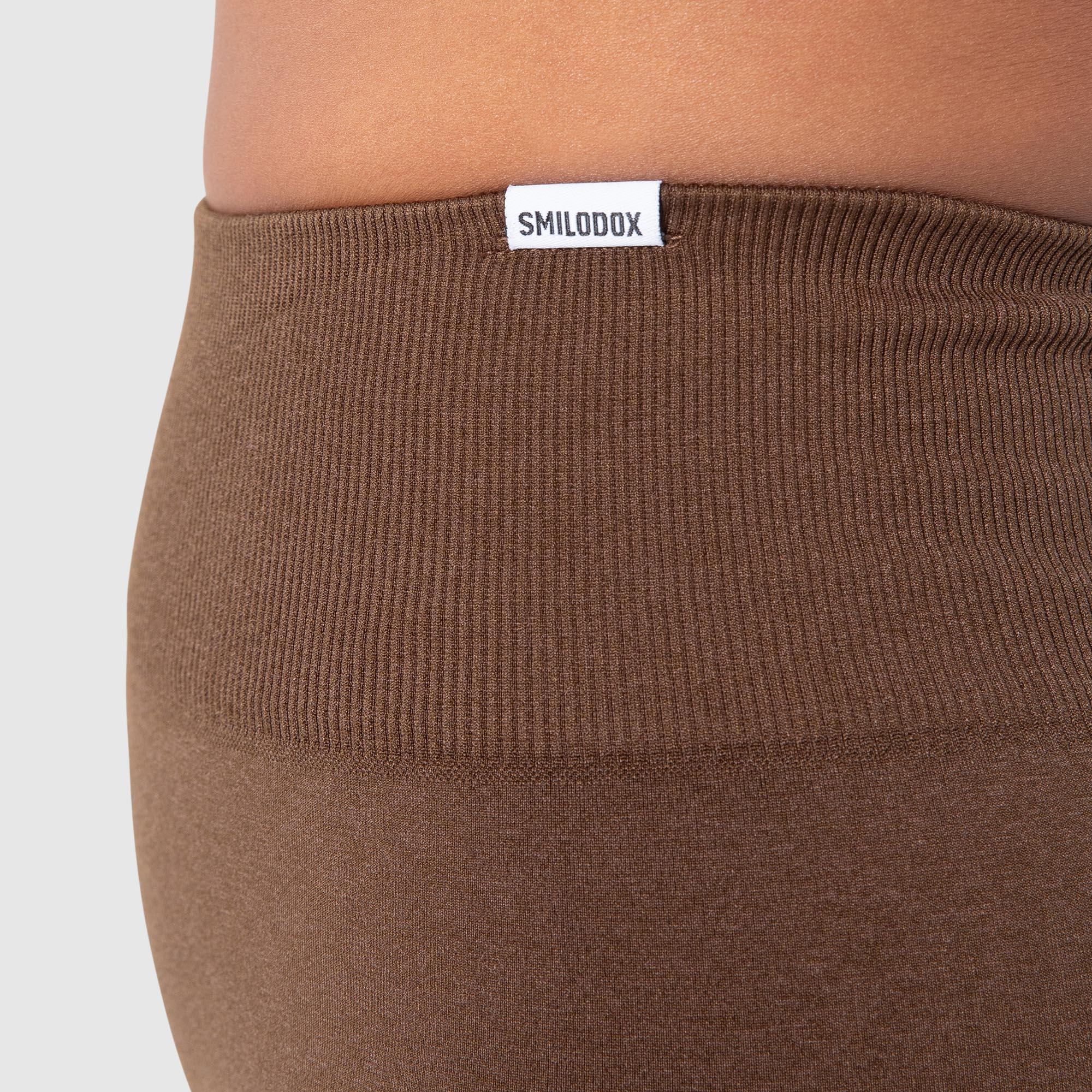 Damen Short Leggings Temmy Braun 4/5