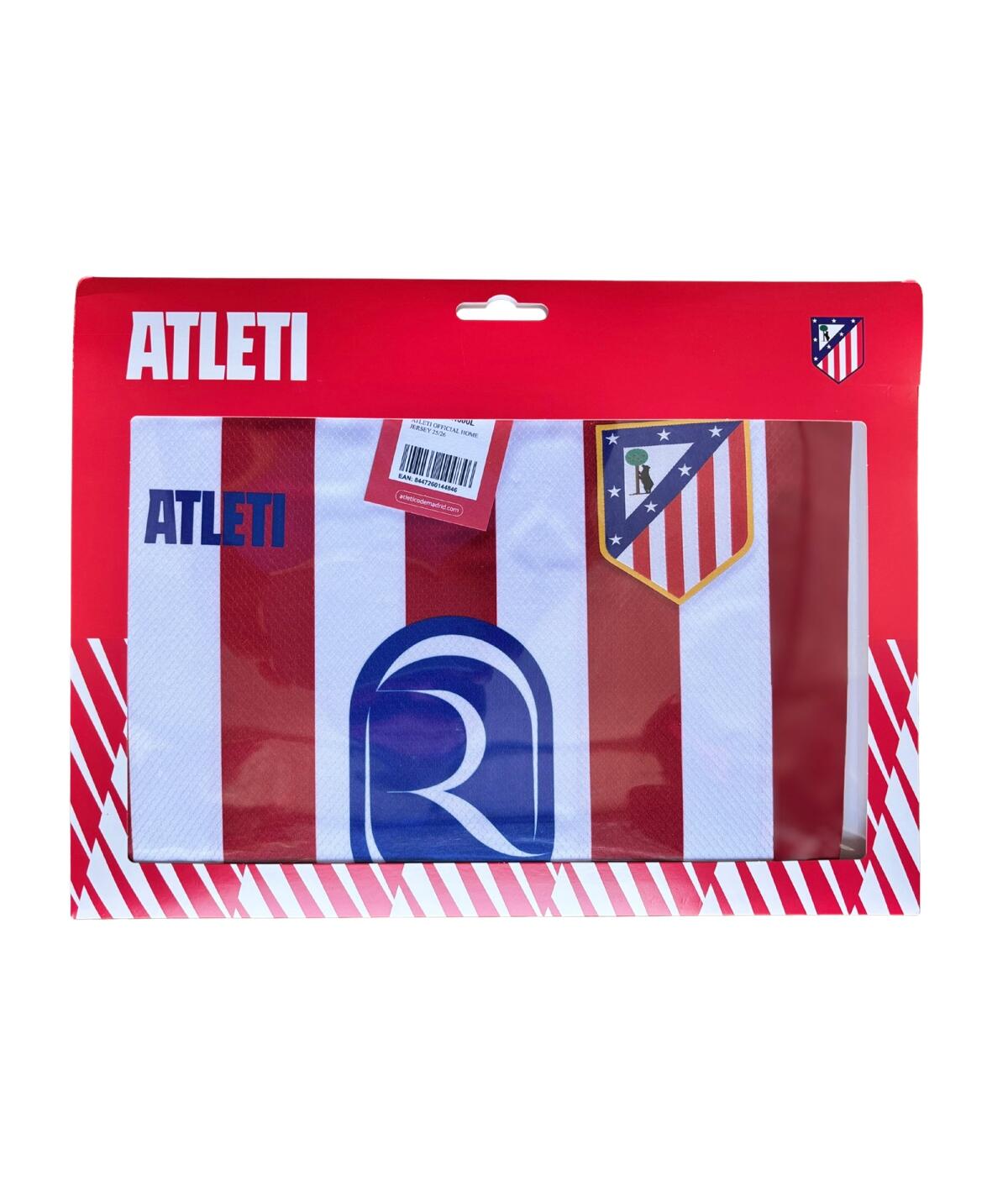 Camiseta Adulto Julián Álvarez Atlético Madrid Equipación Réplica Oficial 25/26 5/6