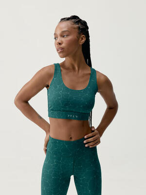 Top sportivo da donna Organic Sostegno Medio Performance