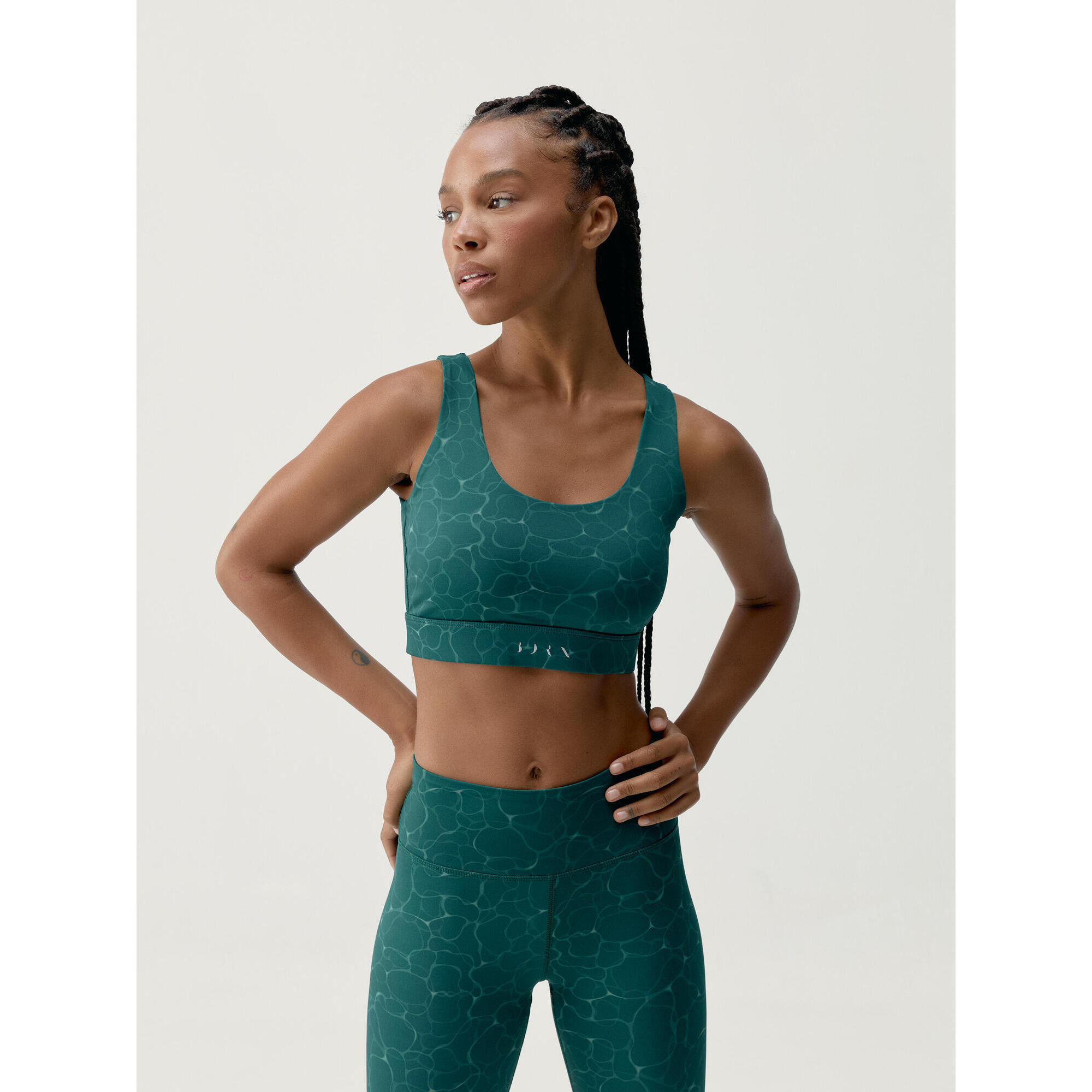 Born Living Yoga - Top De Sport Pour Femme Organic Born Living Yoga - Brassière - Vert - 42 M/l - Decathlon