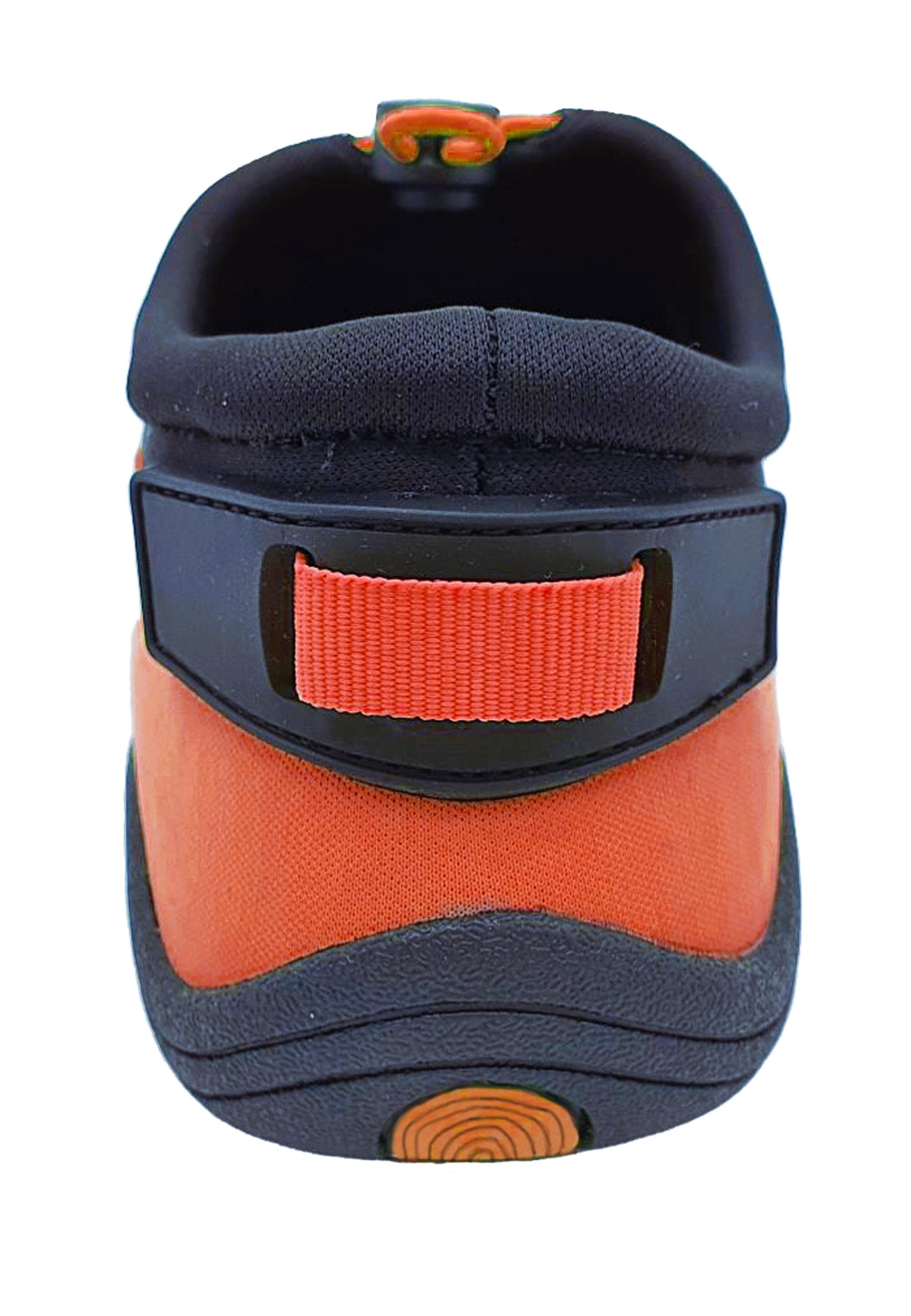 Beco Neoprene Water Shoes Beach | Black/orange 5/5