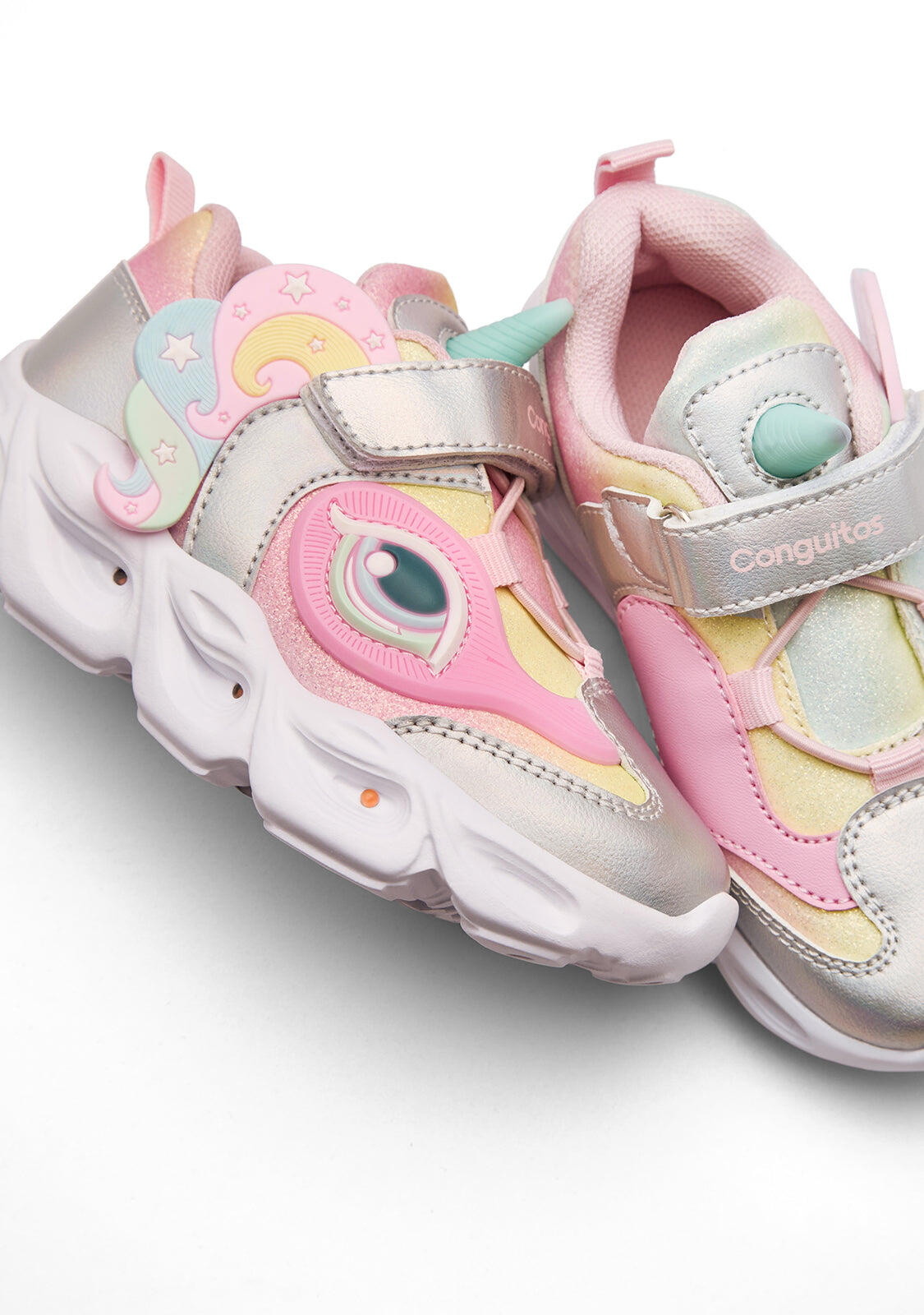 Deportivas Casual Niña Suela Plana - Modelo Cosh248002 Rosa 4/5