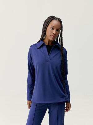 Damen T-Shirt Lua Polo Born Living Yoga