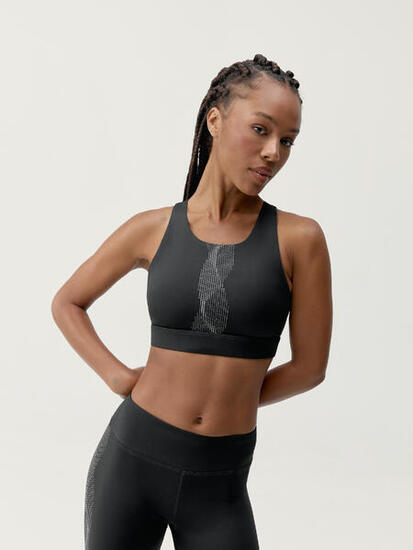 Top sportivo da donna Kishi Sostegno Medio Performance