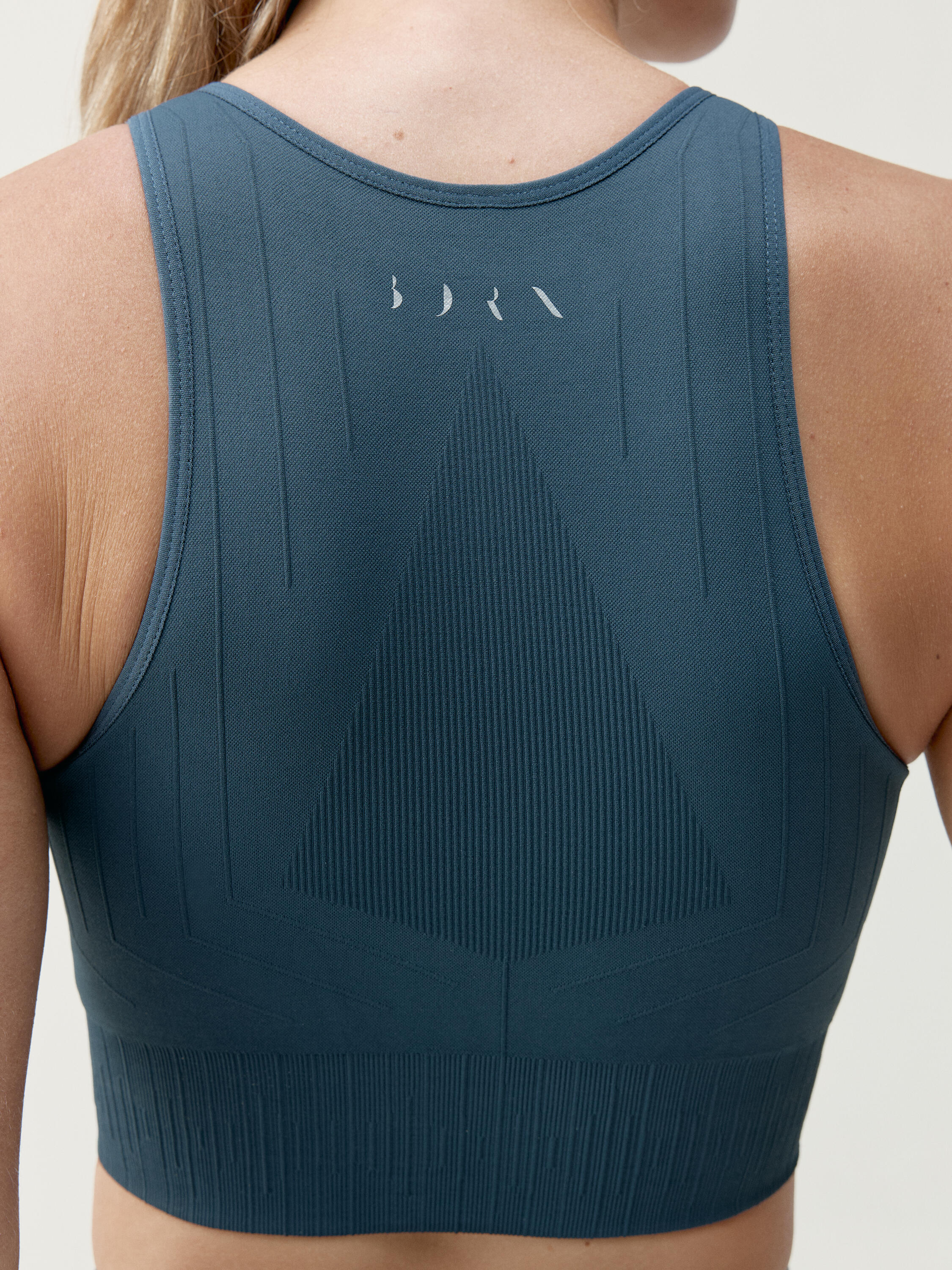 Top deportivo de mujer Nawal Sujeción Media Seamless 3/7