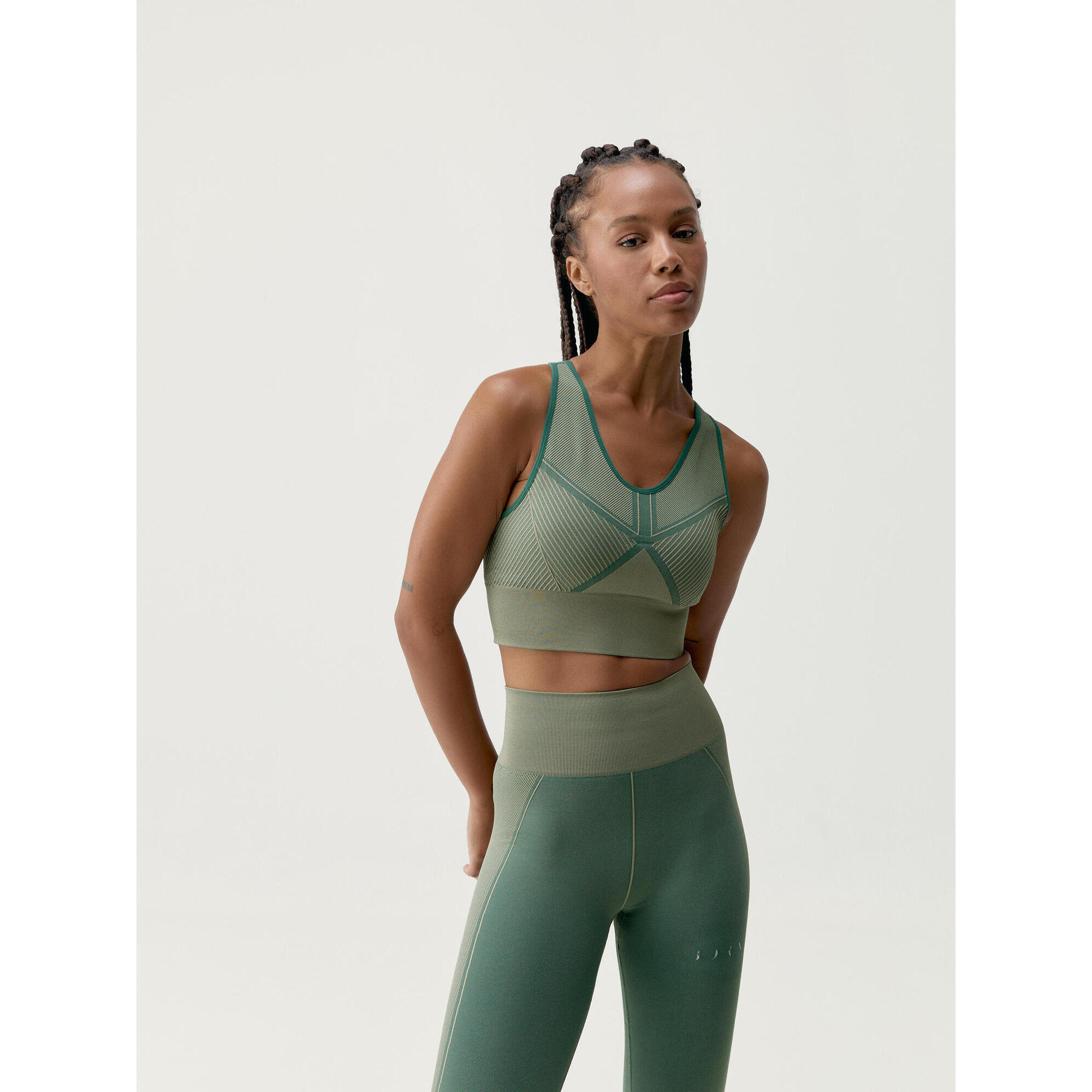 Born Living Yoga - Top De Sport Femme Buddha Born Living Yoga - Brassière - Vert - S - Decathlon